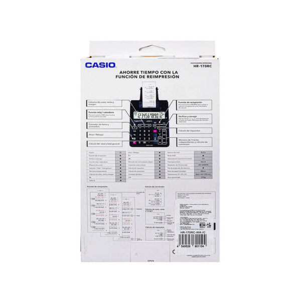 Calculadora Casio HR 170RC