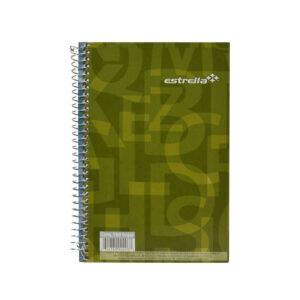 Libreta Estrella 1/8 Espiral Raya 100 Hjs