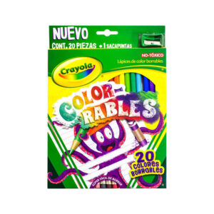 Colores Crayola borrables