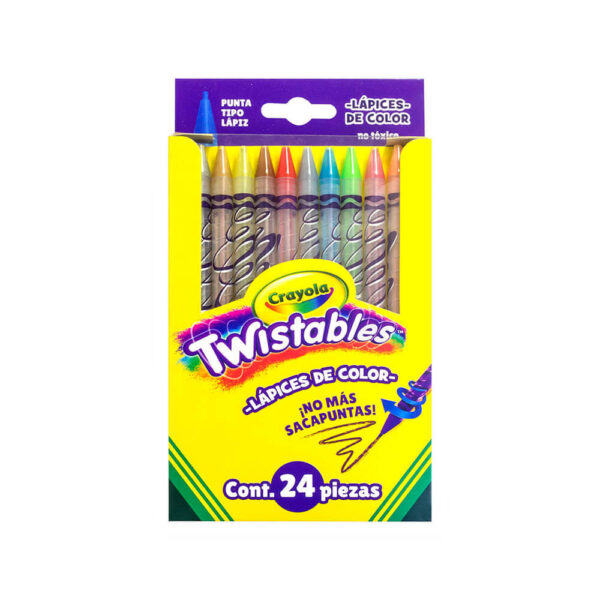 Colores Crayola twistables