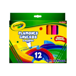 Plumones Crayola gruesos