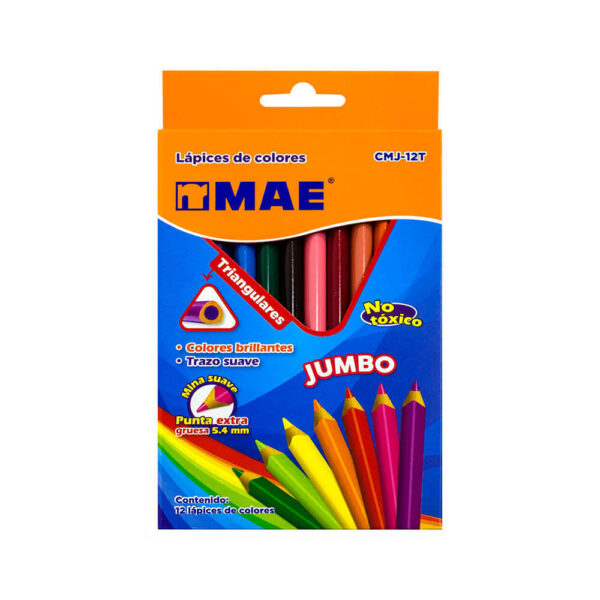 Colores jumbo triangulares MAE