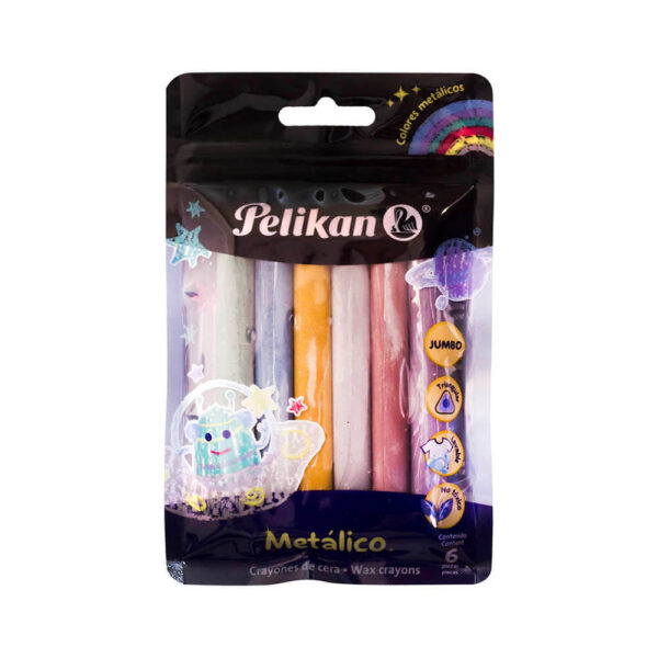 Crayones Pelikan Metalicos