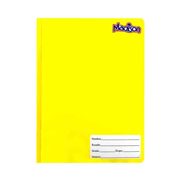 Cuaderno college cosido Madison