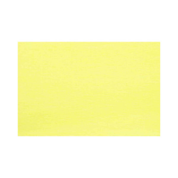 Papel crepe amarillo canario