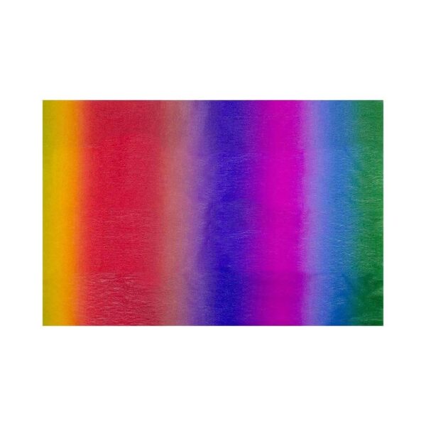 Papel crepe arcoiris