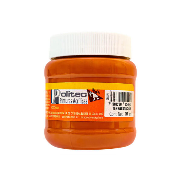 Pintura acrilica Politec 250 ml