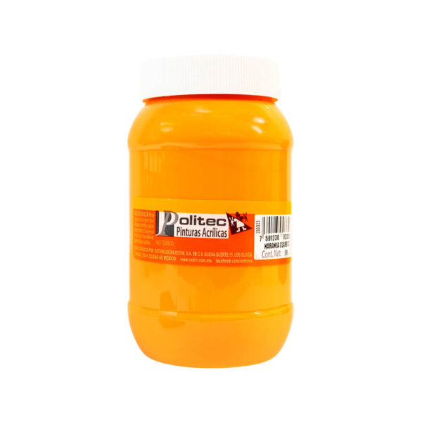 Pintura acrilica Politec 500 ml