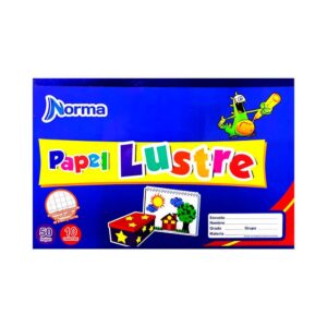 Block de papel lustre Norma