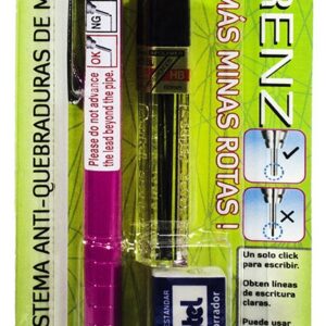 Juego de Lapicero 0.7 mm con Puntillas y Borrador Orenz Pentel