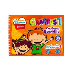 Mi Primer Cuaderno Borrable Grafitos 1