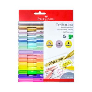 Marcatextos Faber Castell Textliner plus